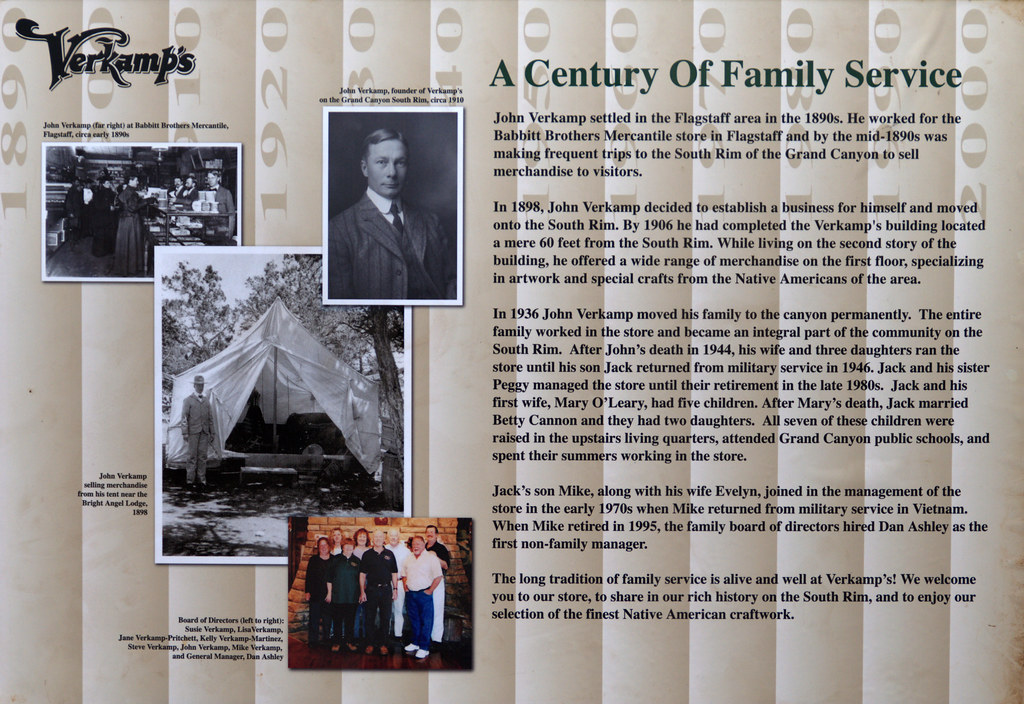 Verkamp's Grand Canyon Exhibit Created for Verkamp's Centennial in 2006 - 'Century of Service'