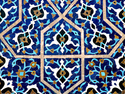 Isfahan/ Jame Mosque/ Tile works